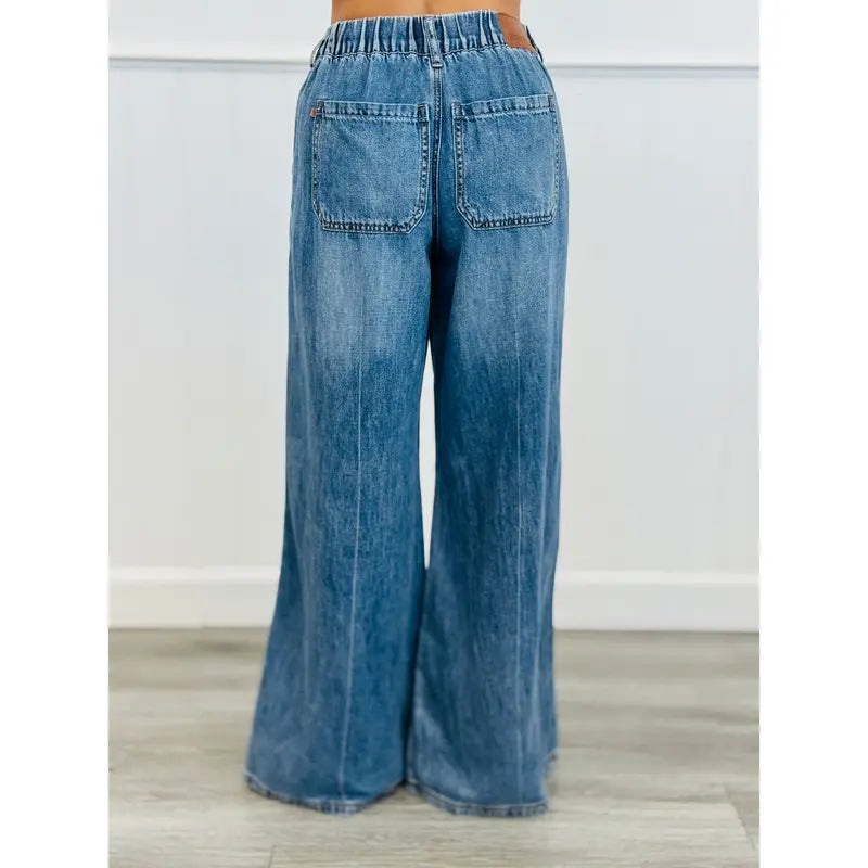 Judy Blue Slouchy Sue Palazzo Jeans